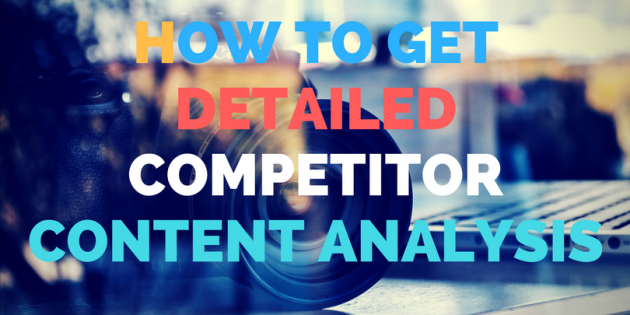 You need to research on your competitor’s content marketing strategy to analyse several different game-changing elements of their content strategy.